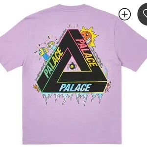 Palace Graphic T-Shirt - Purple